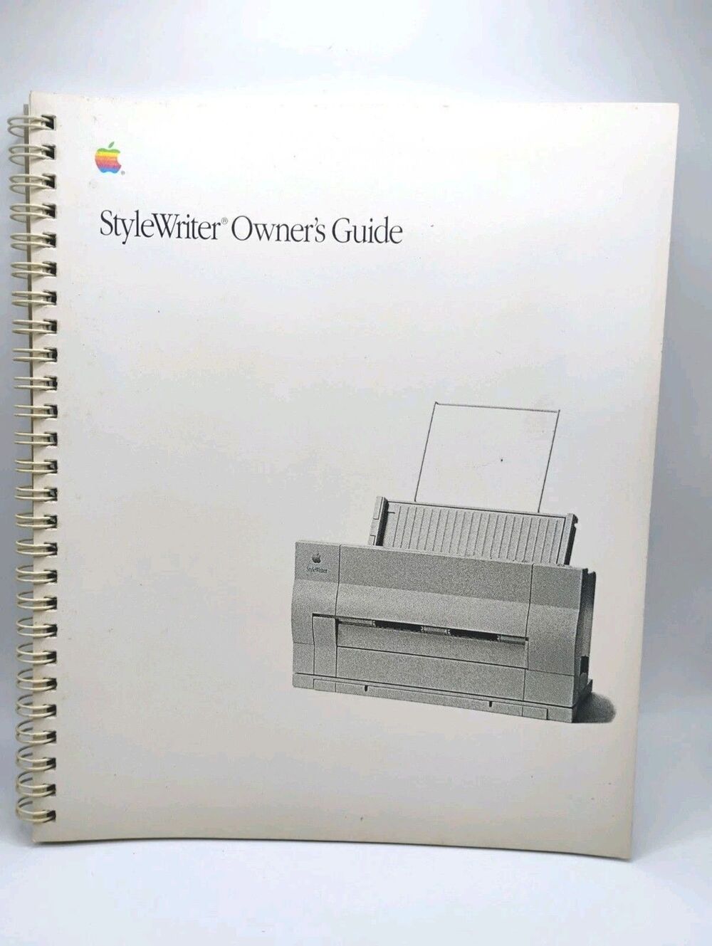 Stylewriter Owner's Guide by Apple Computer Inc 1991 Edition Spiral Bound